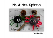 ITH Stickdatei - Mr. & Mrs. Spinne